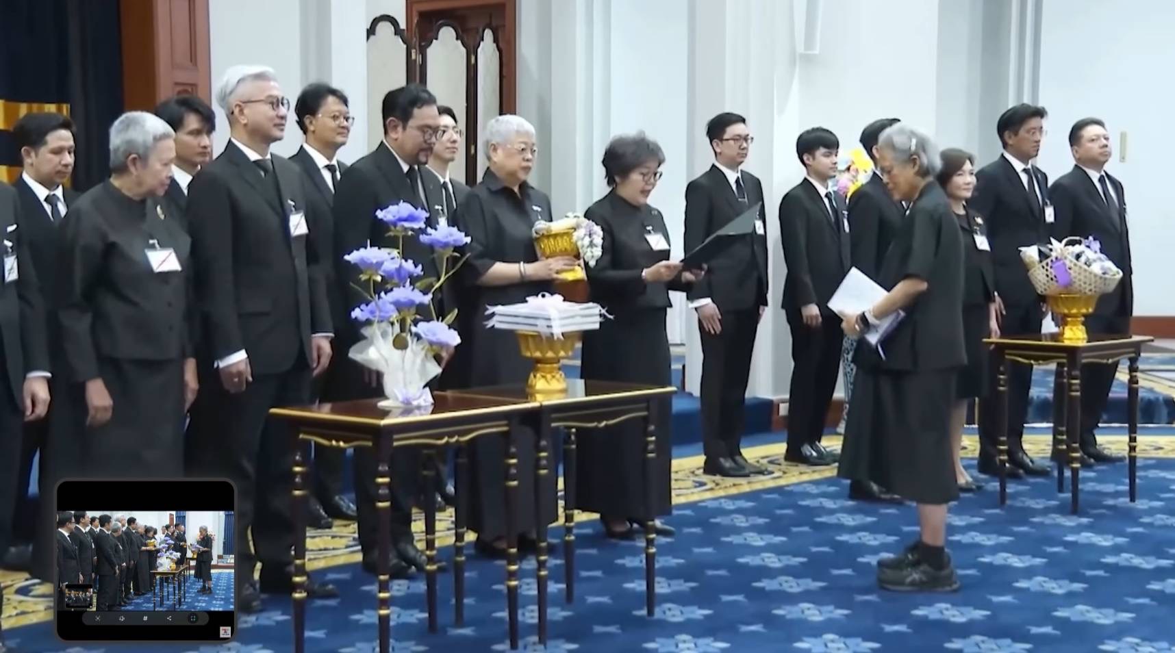 นำผู้ชนะเลิศการประกวด TIDA Awards 2024 เข้าเฝ้าทูลละอองพระบาท รับพระราชทานโล่รางวัล